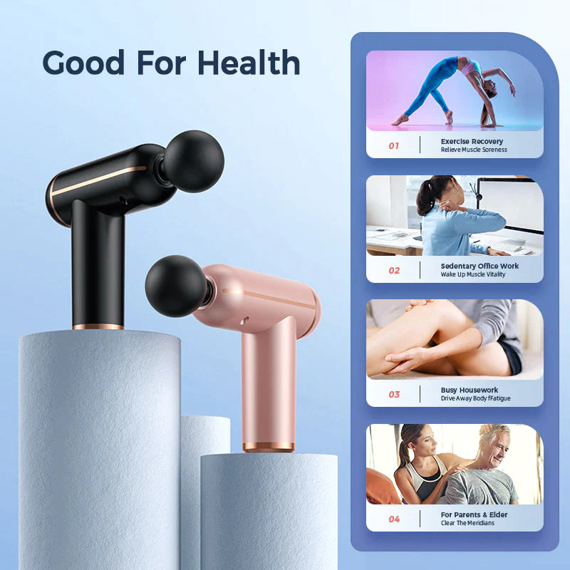 Portable Deep Tissue Massage Gun for Fast & Effective Deep Tissue Muscle Relaxation & Pain Relief