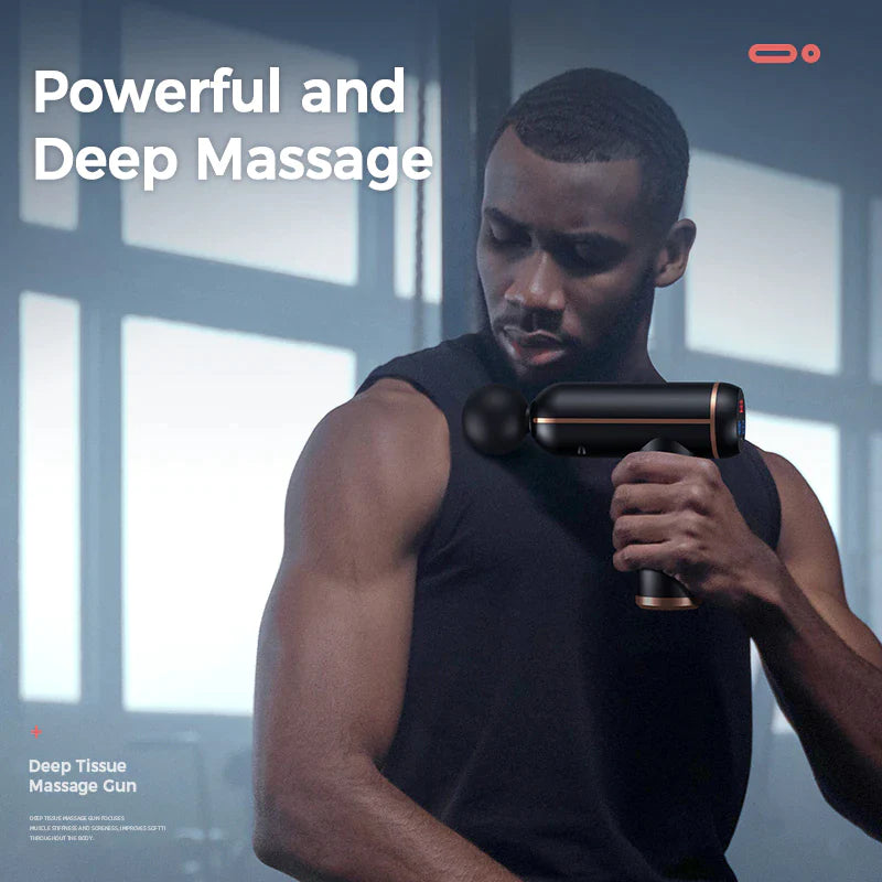 Portable Deep Tissue Massage Gun for Fast & Effective Deep Tissue Muscle Relaxation & Pain Relief